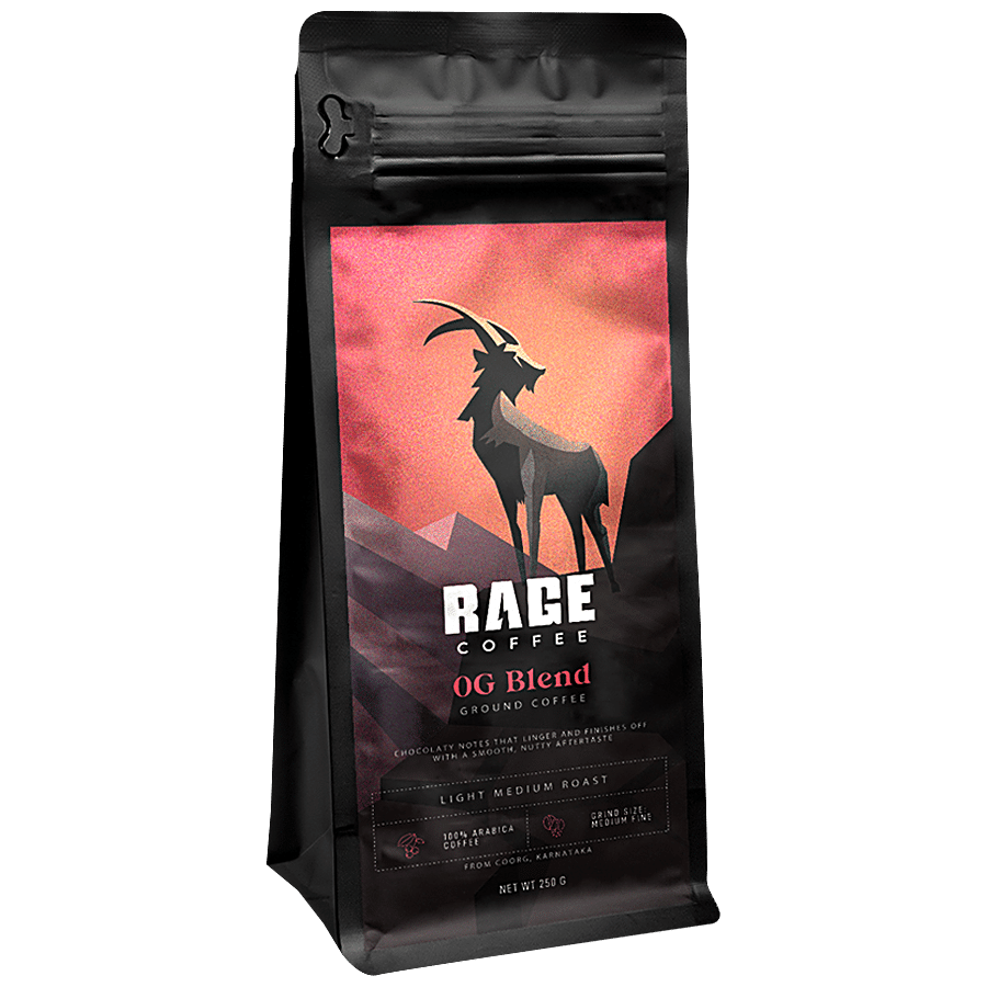 Rage Coffee OG Blend Ground Coffee - 100% Arabica Coffee