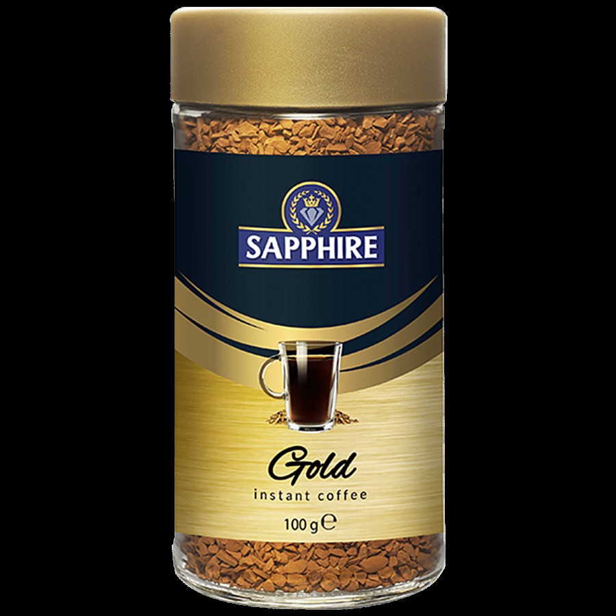 Sapphire  Gold Freeze Dried Instant Coffee - Arabica & Robusta