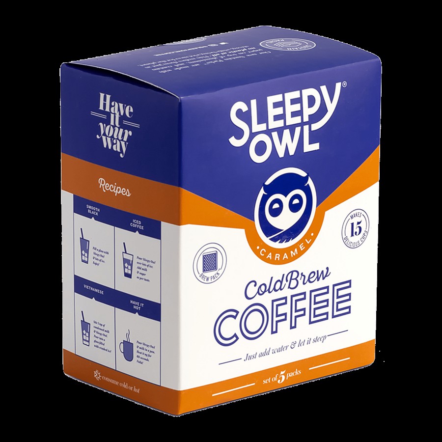 Sleepy Owl Caramel Cold Brew Packs