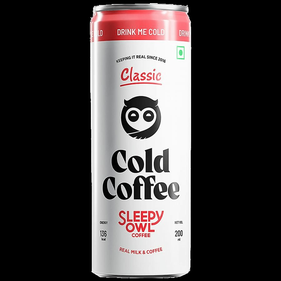 Sleepy Owl Classic Cold Coffee - Thicker