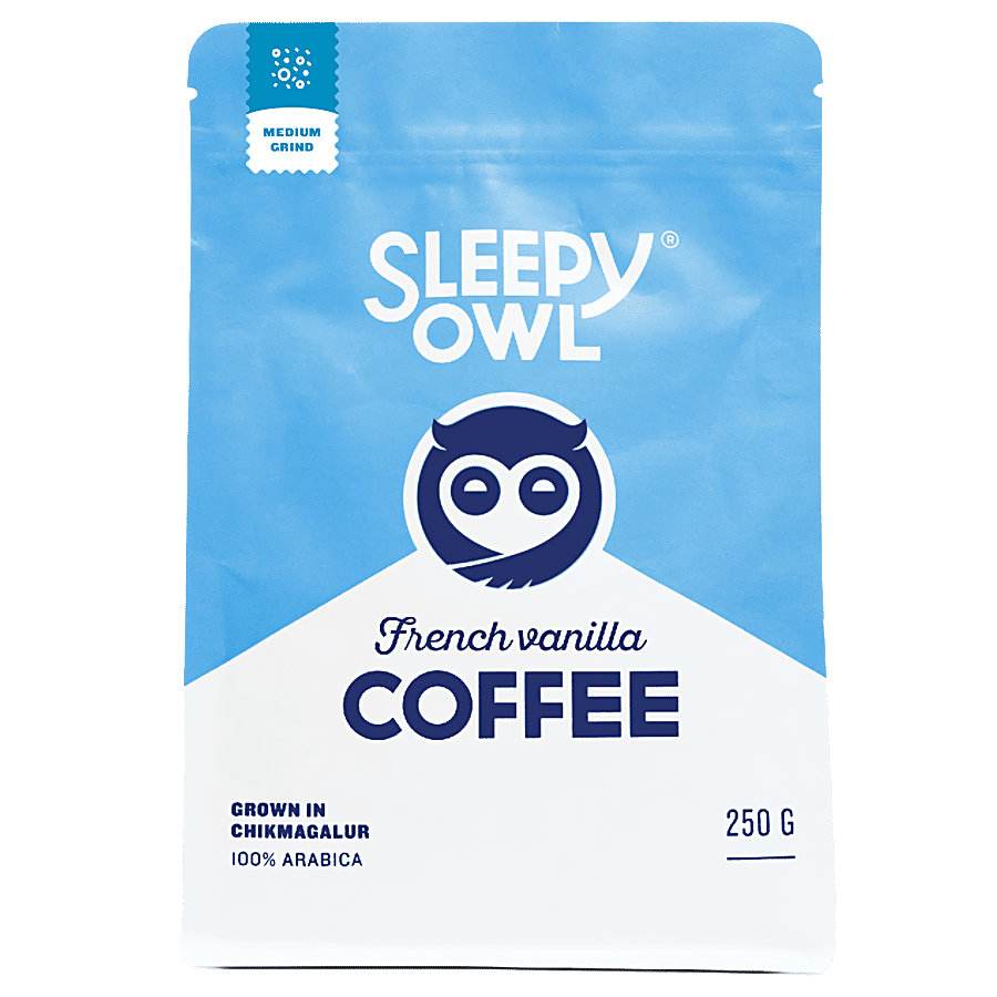 Sleepy Owl Coffee French Vanilla - Medium Grind