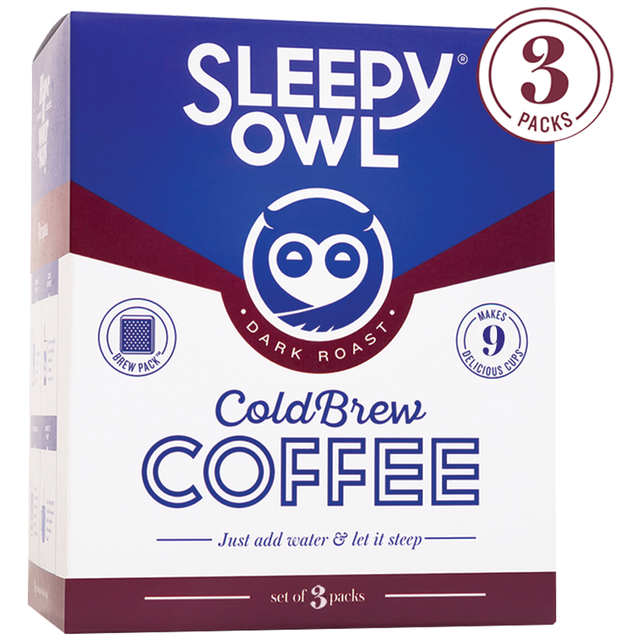 Sleepy Owl Cold Brew Coffee - 100% Arabica