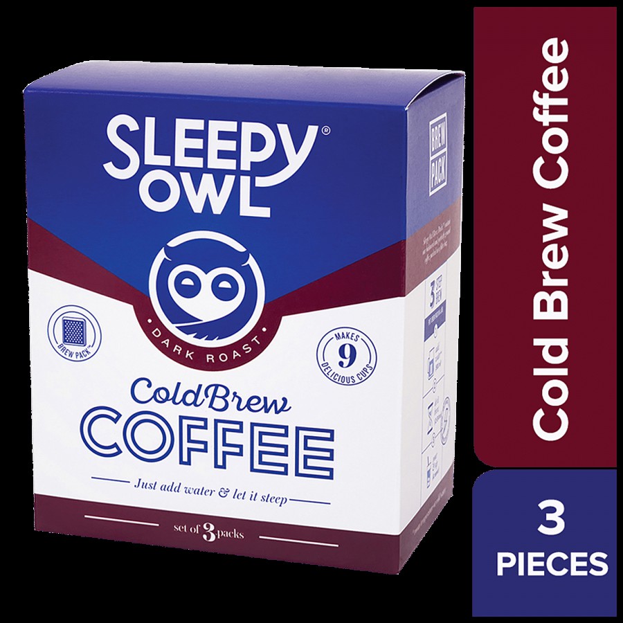 Sleepy Owl Cold Brew Coffee - 100% Arabica