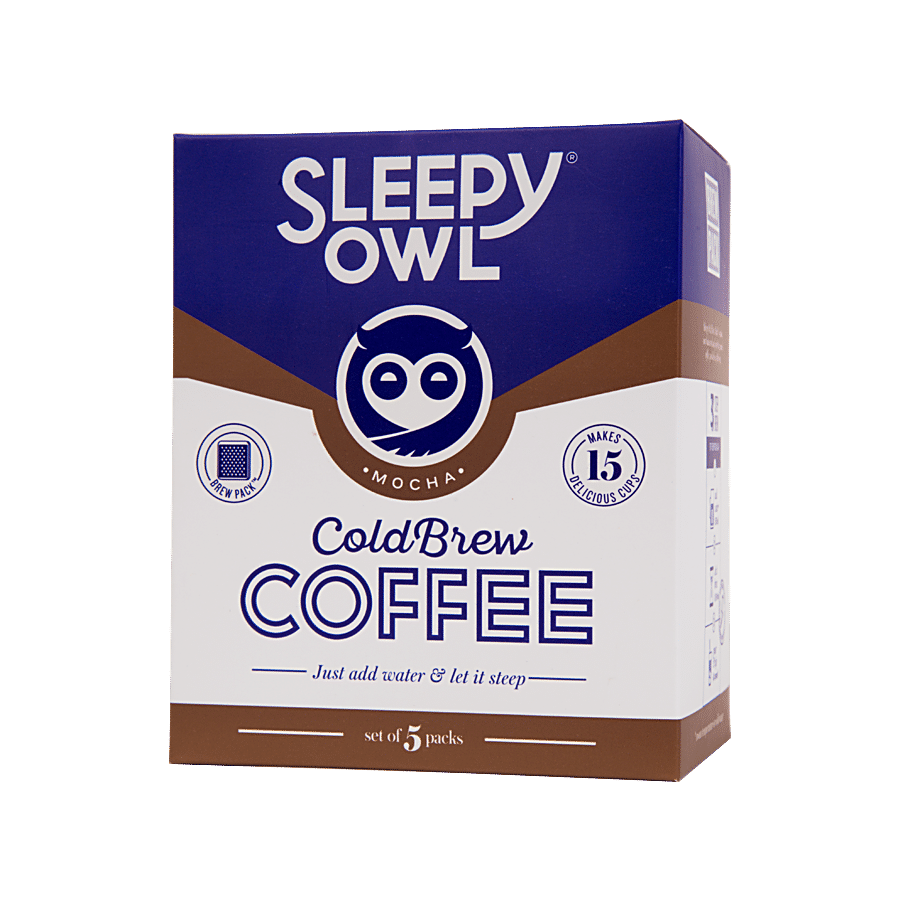 Sleepy Owl Cold Brew Coffee - Mocha