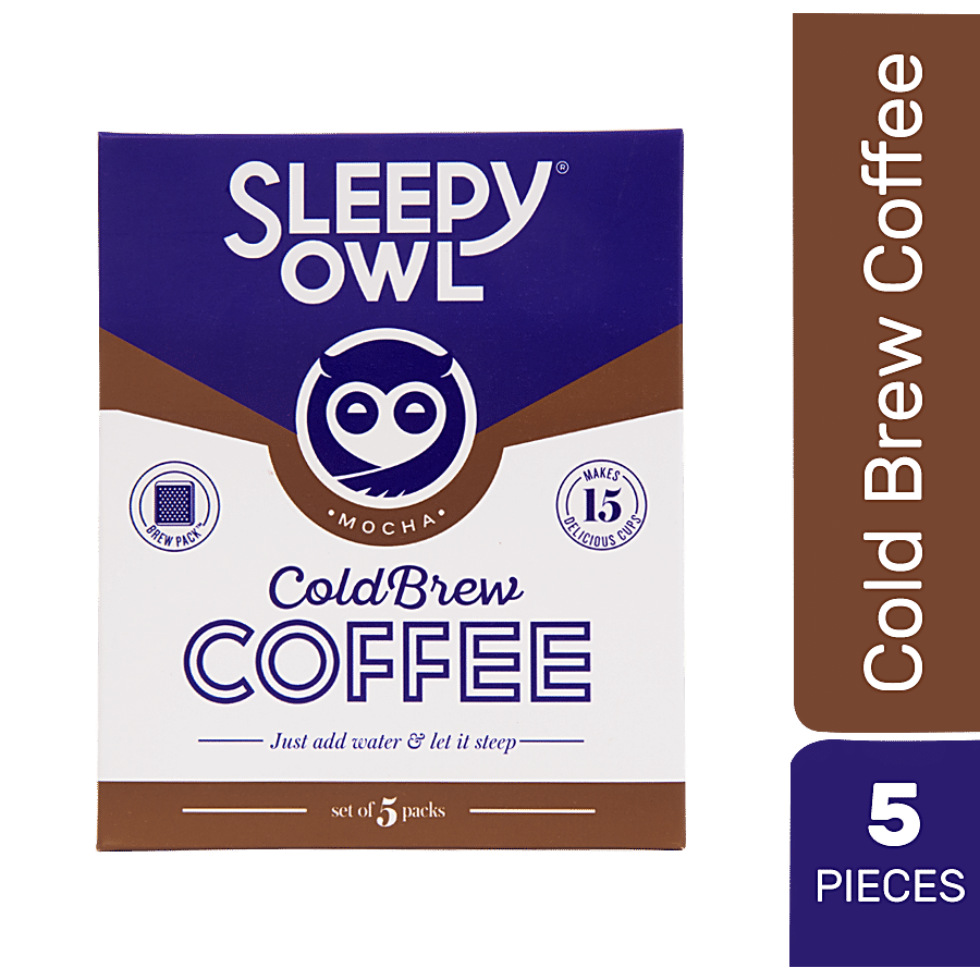 Sleepy Owl Cold Brew Coffee - Mocha