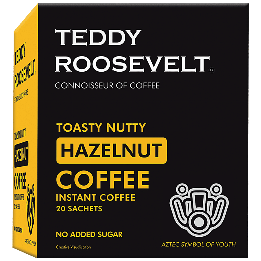 Teddy Roosevelt Coffee Instant Coffee - Toasty Hazelnut