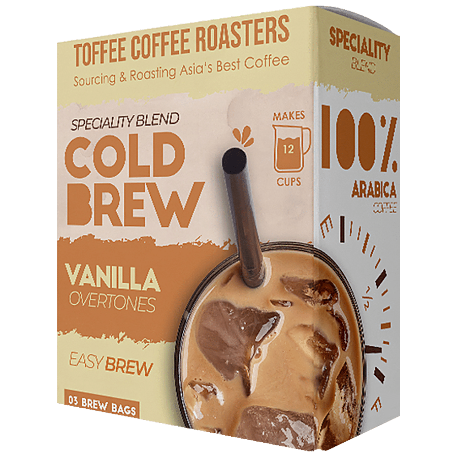 Toffee Coffee Roasters Vanilla Cold Brew Coffee