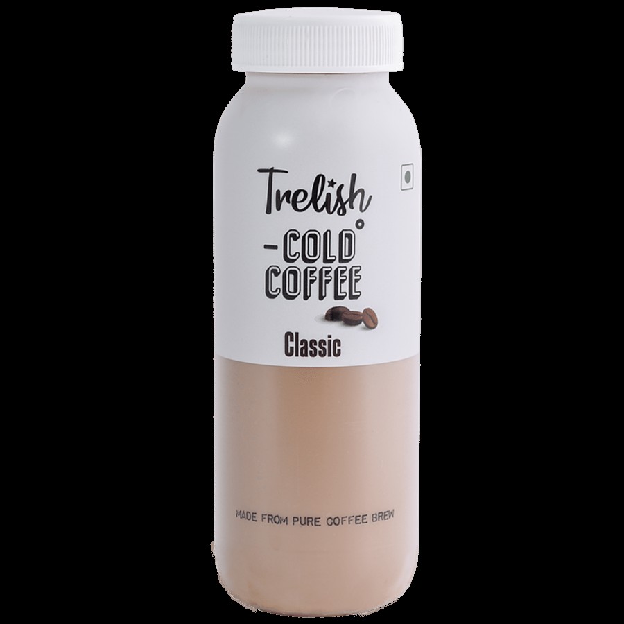 Trelish Classic Cold Coffee - Made From Pure Brew