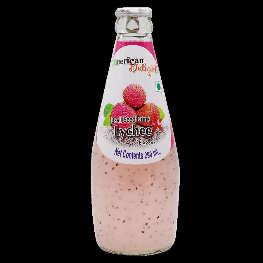 American Delight Basil Drink - Lychee Flavored