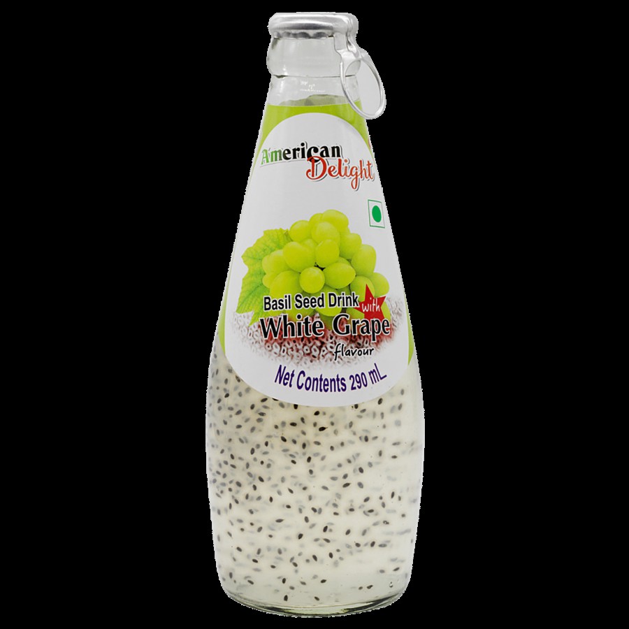 American Delight Basil Drink - White Grape Flavored