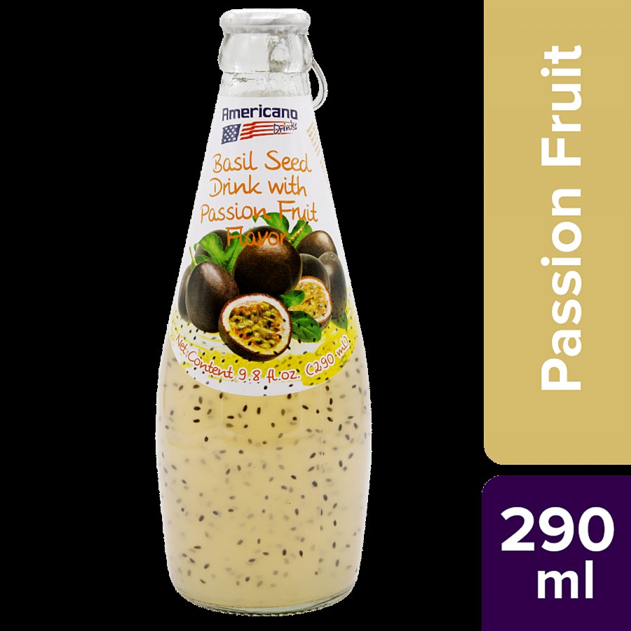 Americano Basil Seed Drinks - Passion Fruit