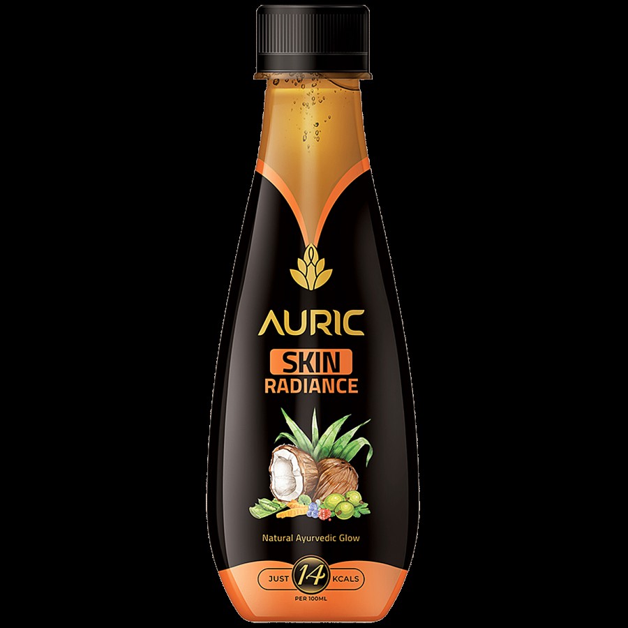 Auric Natural Skin Radiance Drink - With Aloe & Amla