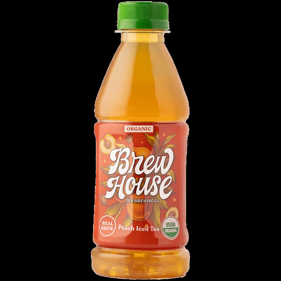 Brewhouse Tea Brewing Co. Organic Classic Peach Ice Tea