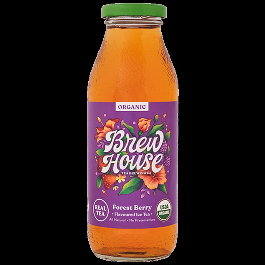 Brewhouse Tea Brewing Co. Organic Forest Berry Ice Tea