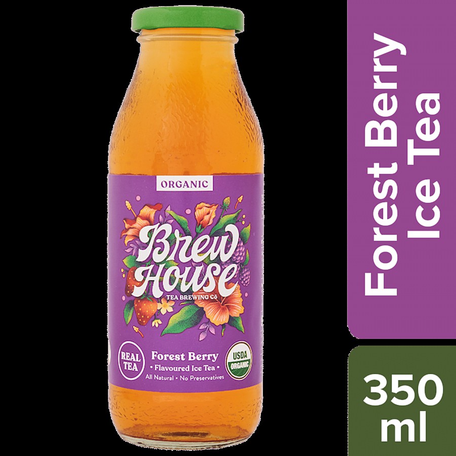 Brewhouse Tea Brewing Co. Organic Forest Berry Ice Tea