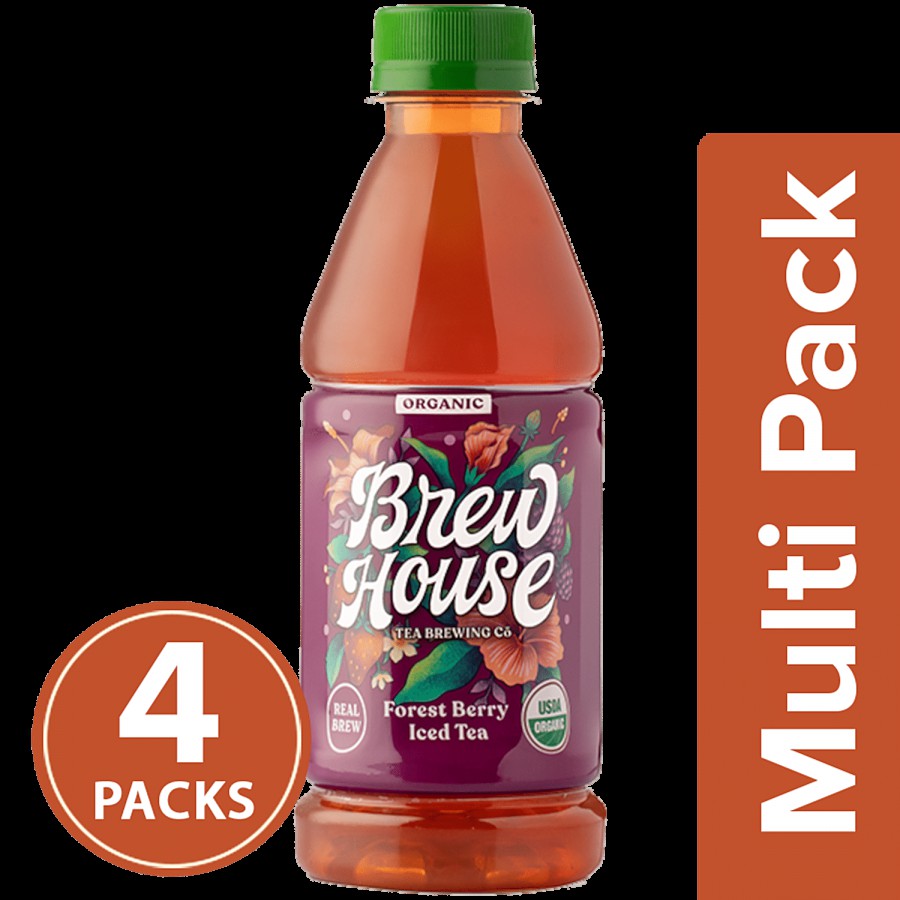 Brewhouse Tea Brewing Co. Organic Forest Berry Ice Tea