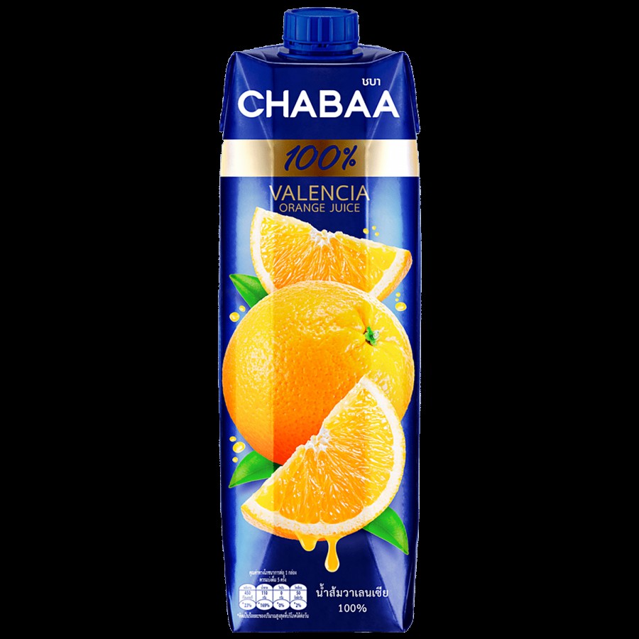 Chabaa 100% Valencia Orange Juice - Rich In Vitamin C