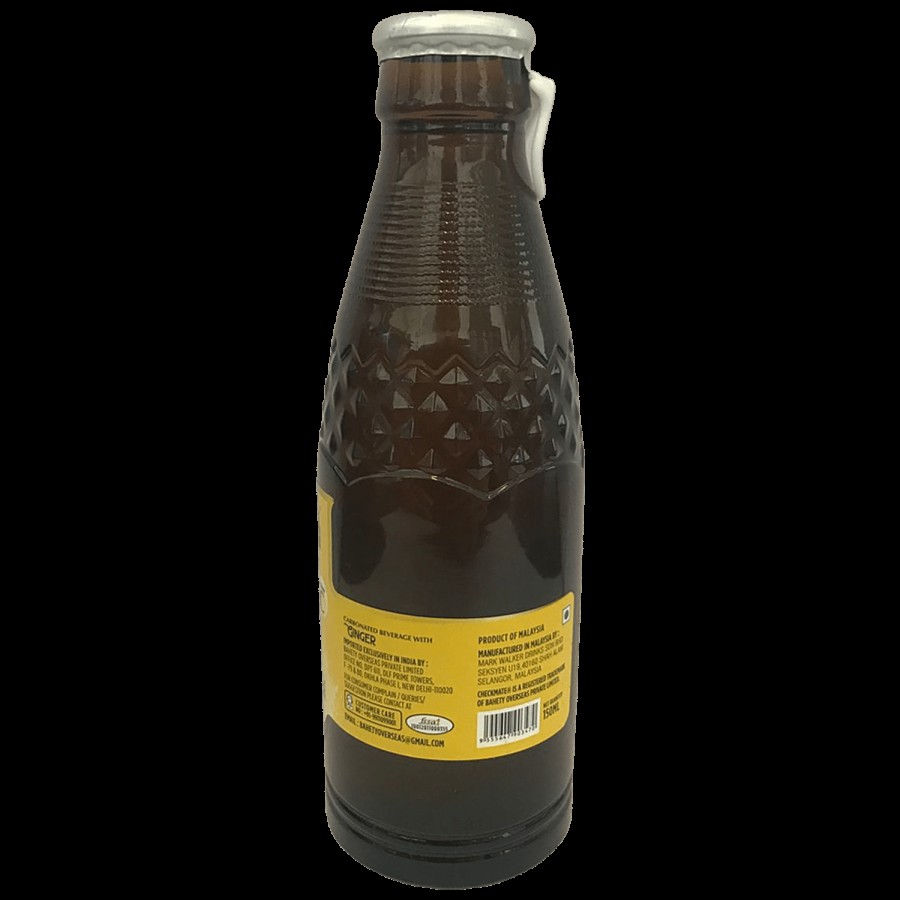 Checkmate Carbonated Beverage With Ginger - Rich In Vitamin C