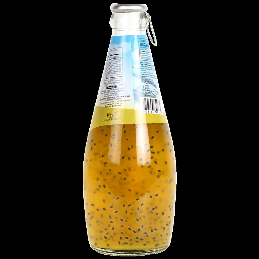 City Fresh Basil Seed Mango Flavour Drink - Refreshing