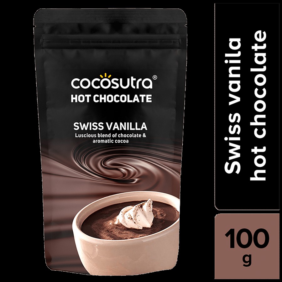 Cocosutra Hot Chocolate - Swiss Vanilla