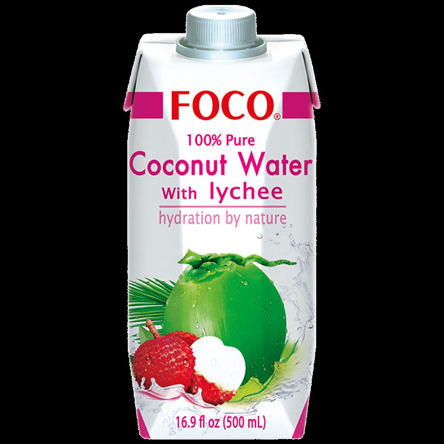 FOCO Coconut Water With Lychee