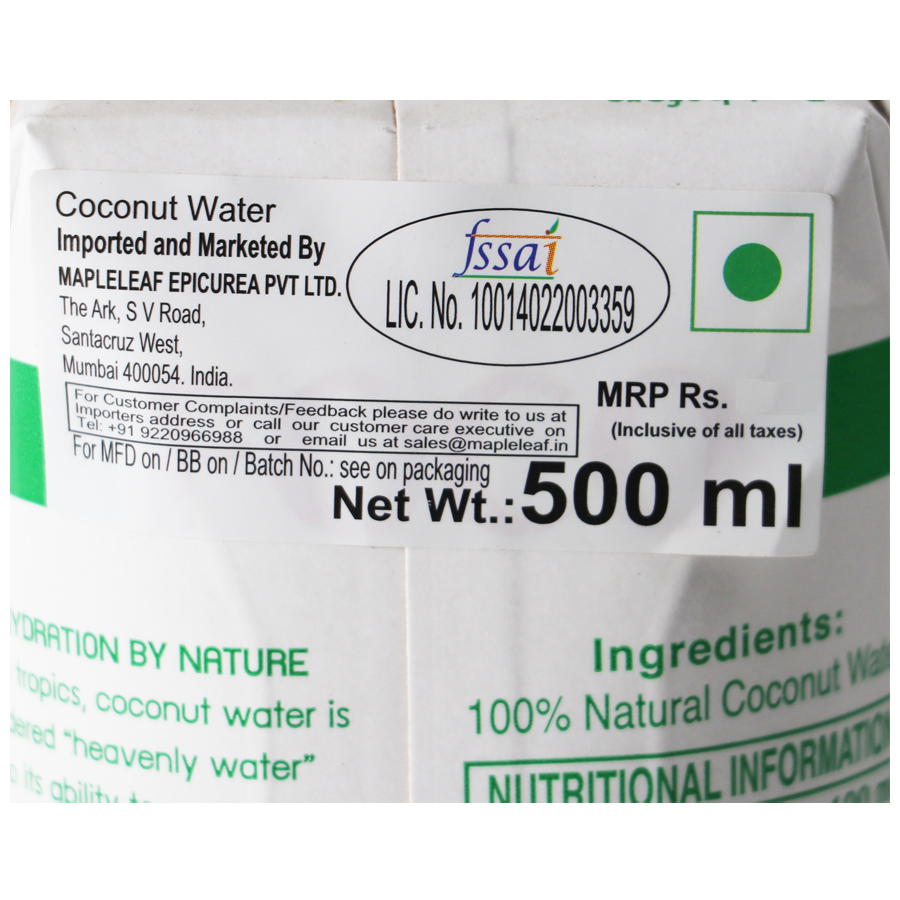 FOCO Coconut Water With Pomegranate