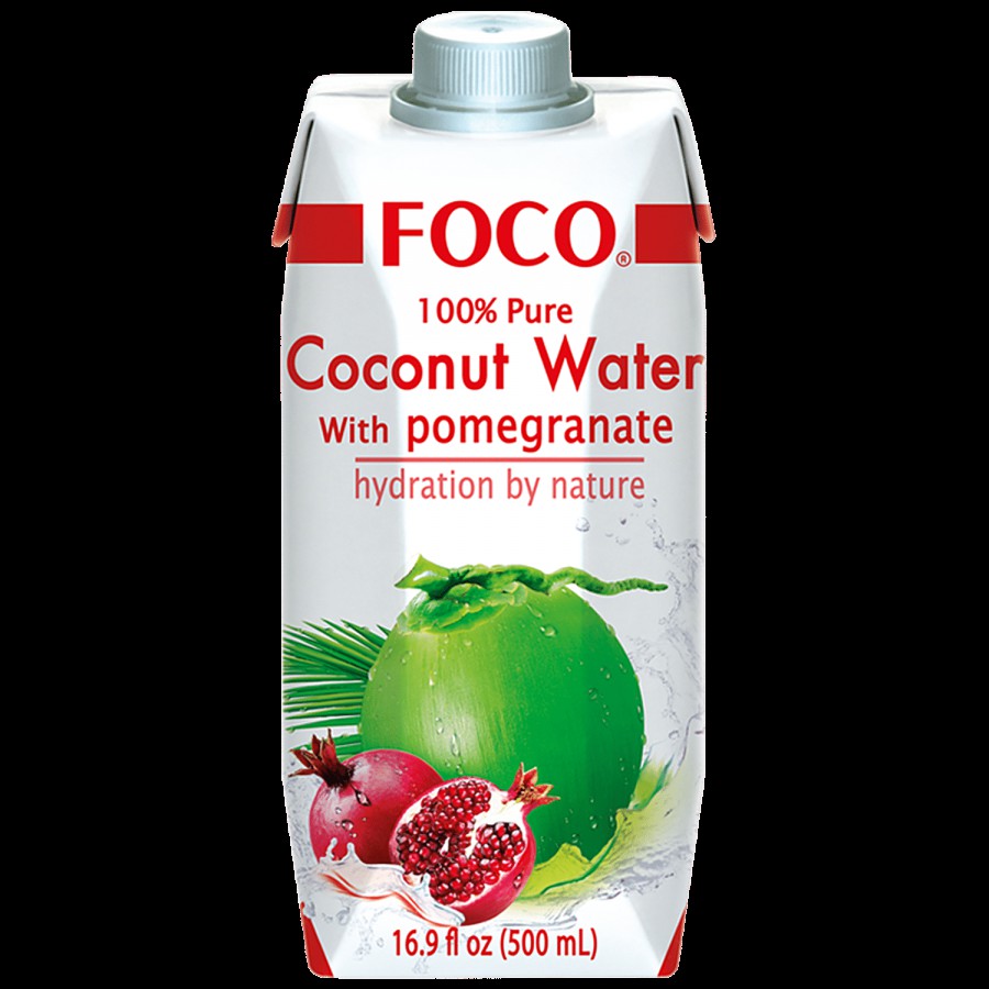 FOCO Coconut Water With Pomegranate