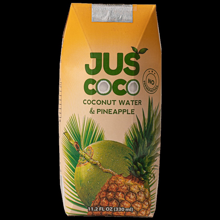 JUSCOCO Coconut Water & Pineapple