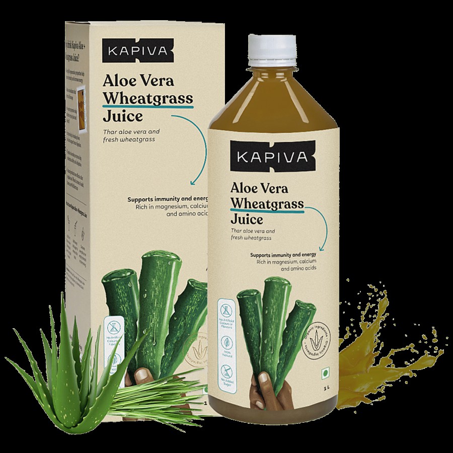 Kapiva Aloe Vera & Wheatgrass Juice