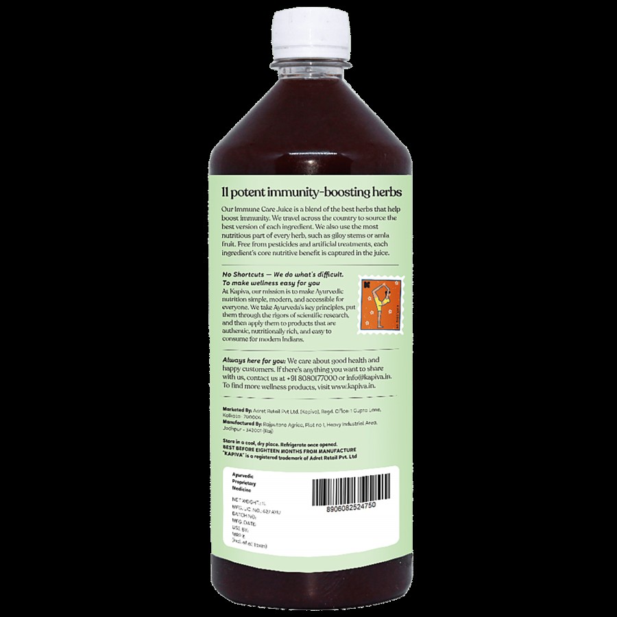 Kapiva Immune Care Juice - Helps Boost Overall Immunity