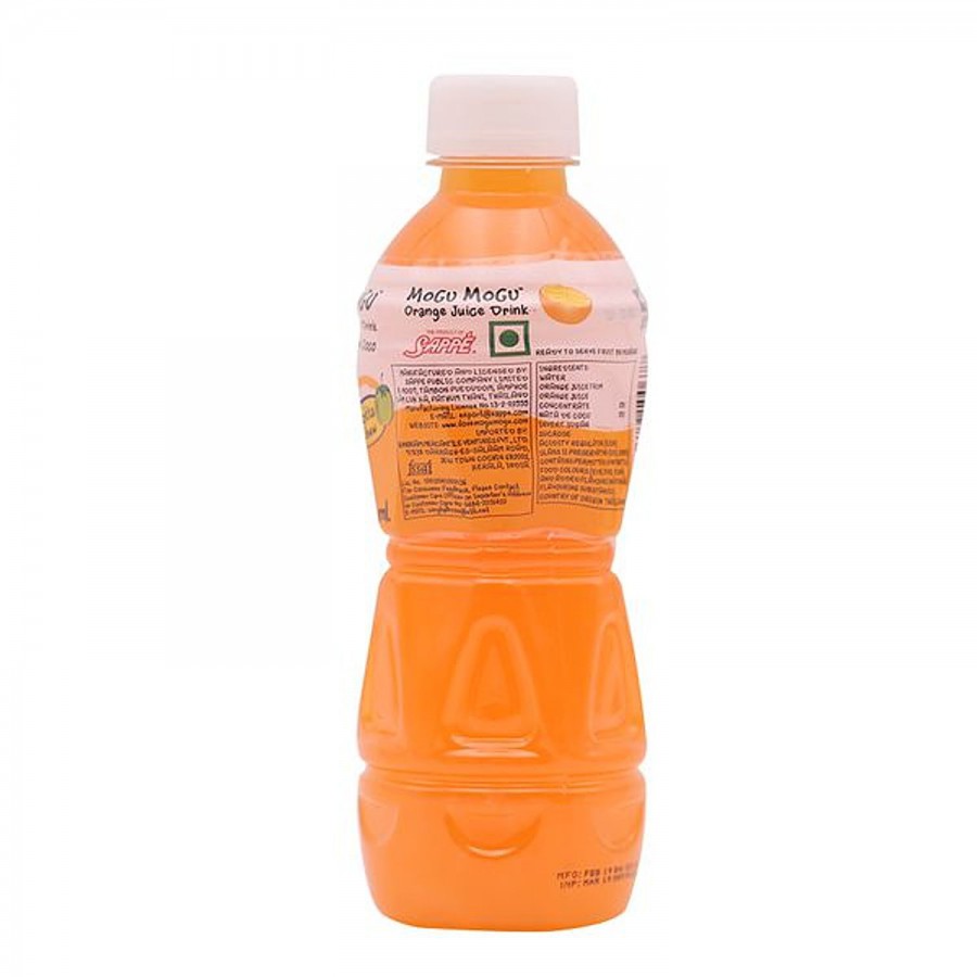 Mogu Mogu Juice - Orange 25% with Nata De Coco