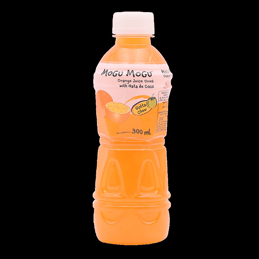 Mogu Mogu Juice - Orange 25% with Nata De Coco