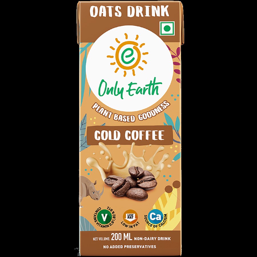 Only Earth Oats Drink - Cold Coffee