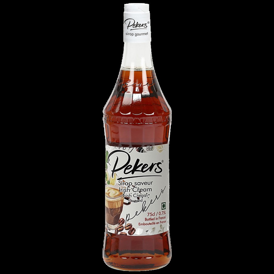 Pekers Irish Cream Syrup