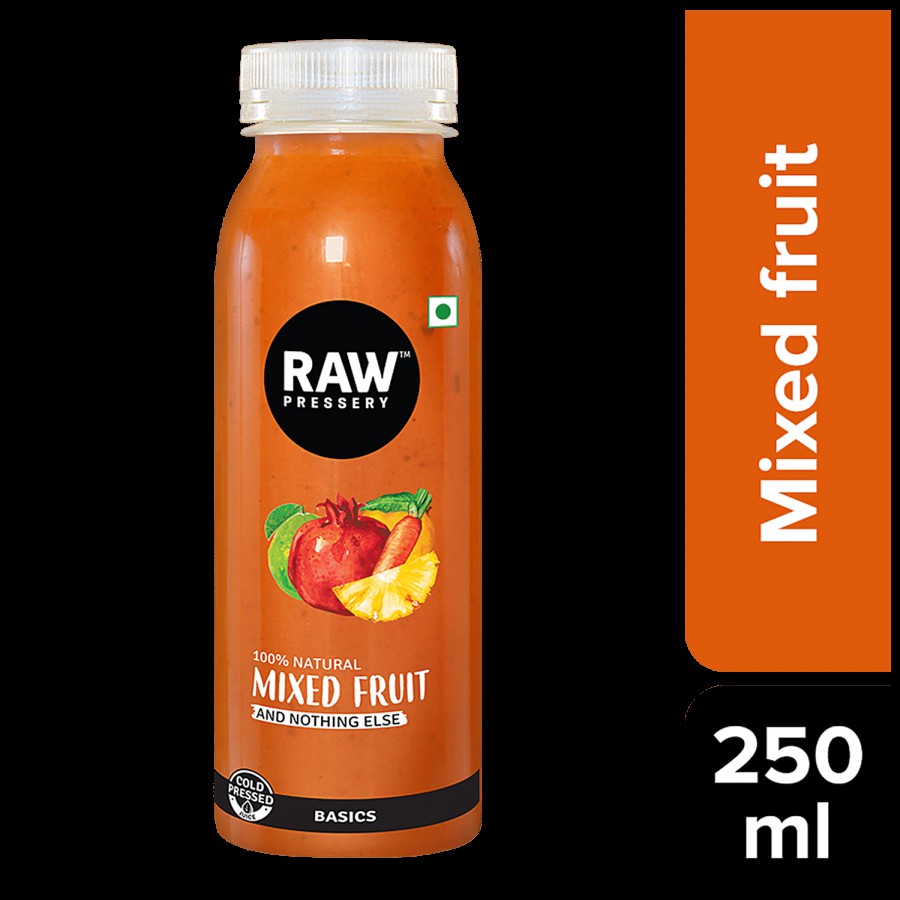 Raw Pressery 100% Natural Cold Pressed Juice -  Mixed Fruit