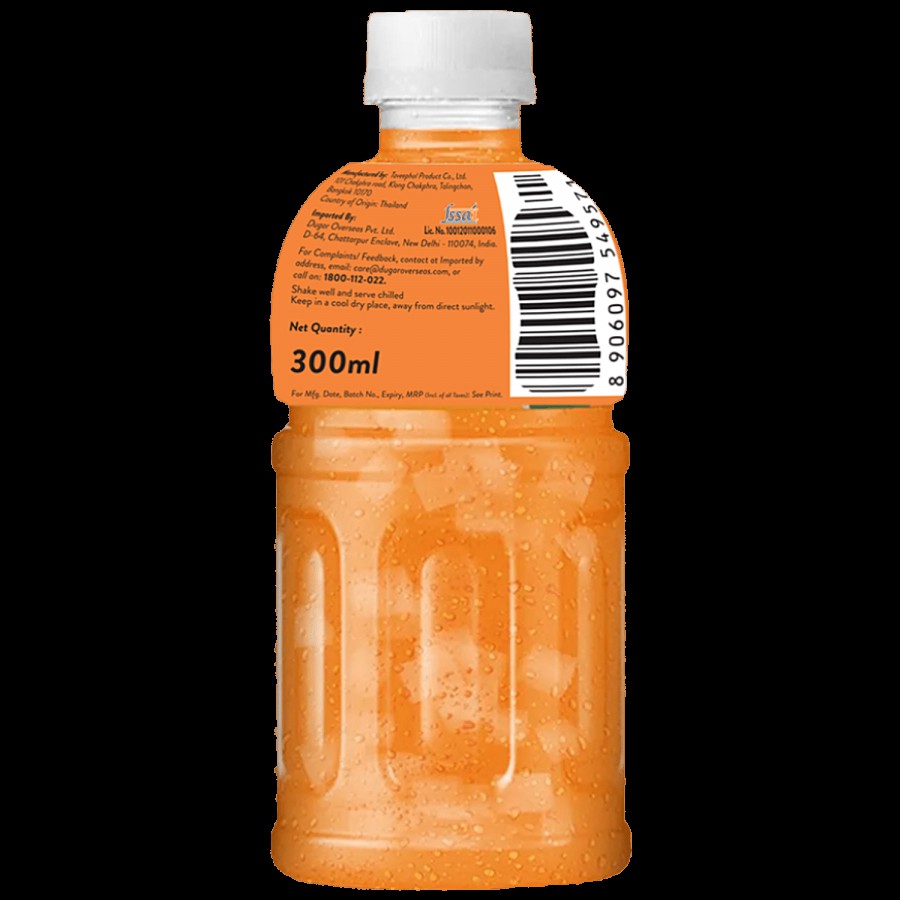 Sapphire  Poko Loko Orange Flavoured Juice Drink With Nata De Coco