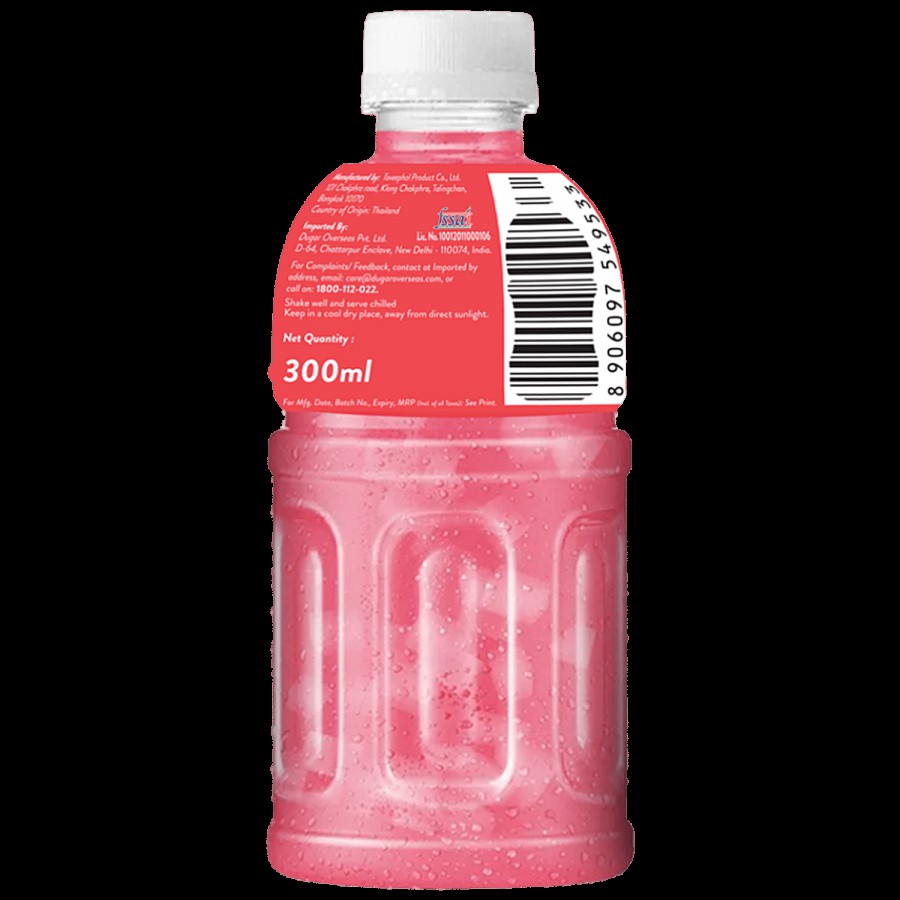 Sapphire  Poko Loko Strawberry Flavoured Juice Drink With Nata De Coco