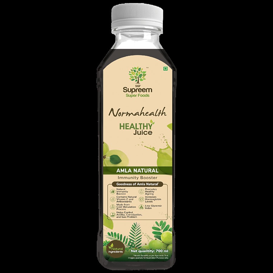 Supreem Super Foods Normahealth Healthy Juice - Amla Natural