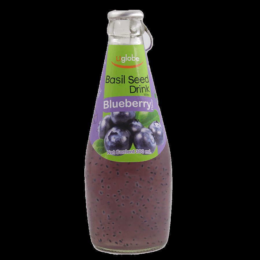 U-Globe Basil Seed Drink - Blueberry