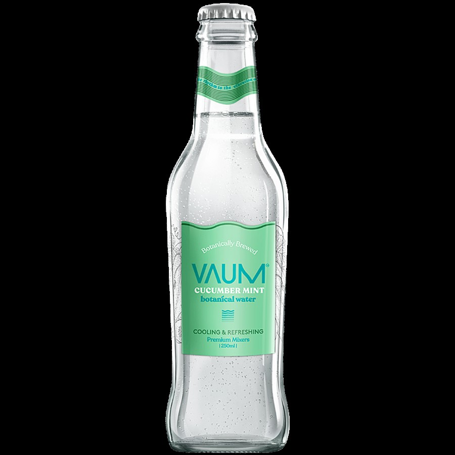 Vaum  Cucumber & Mint - Dual Flavoured Aerated Botanical Water