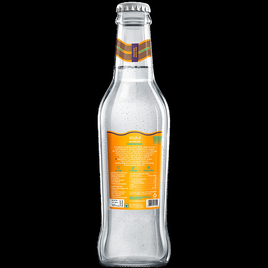 Vaum  Mango & Fig - Dual Flavoured Aerated Botanical Water