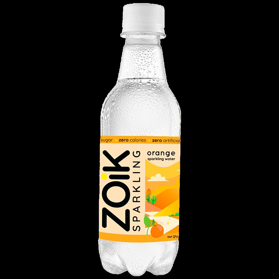 Zoik Sparkling Water - Orange Flavoured