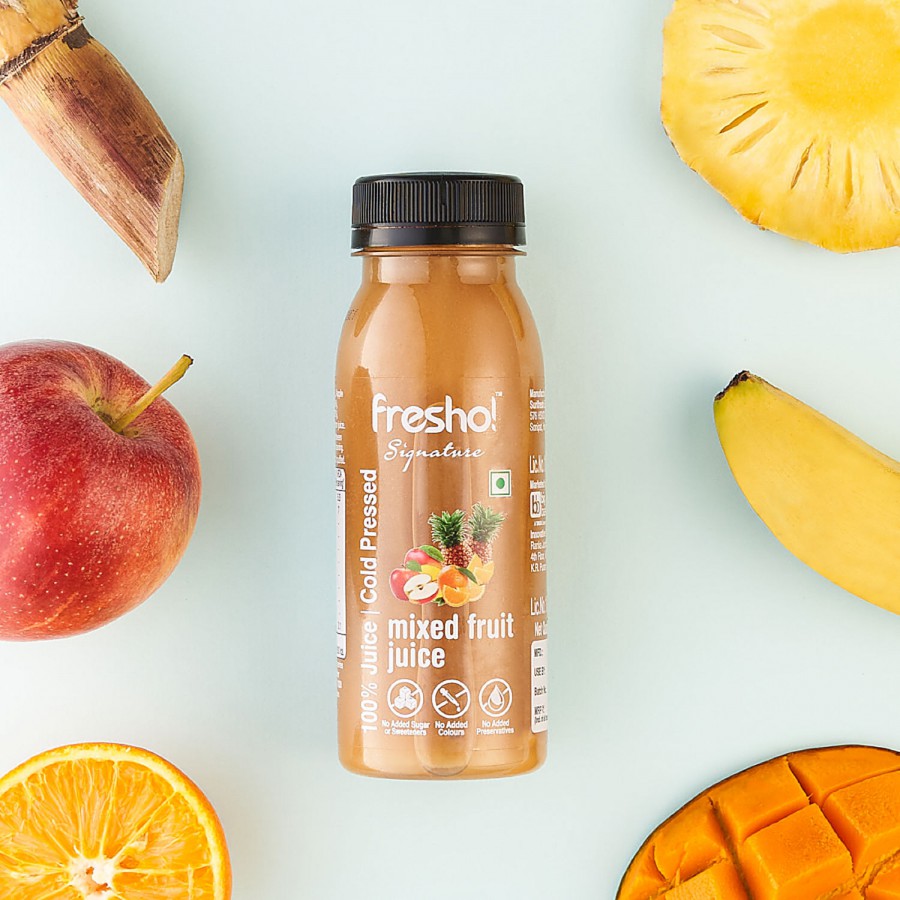 fresho! Signature Mixed Fruit Juice - 100% Cold Pressed