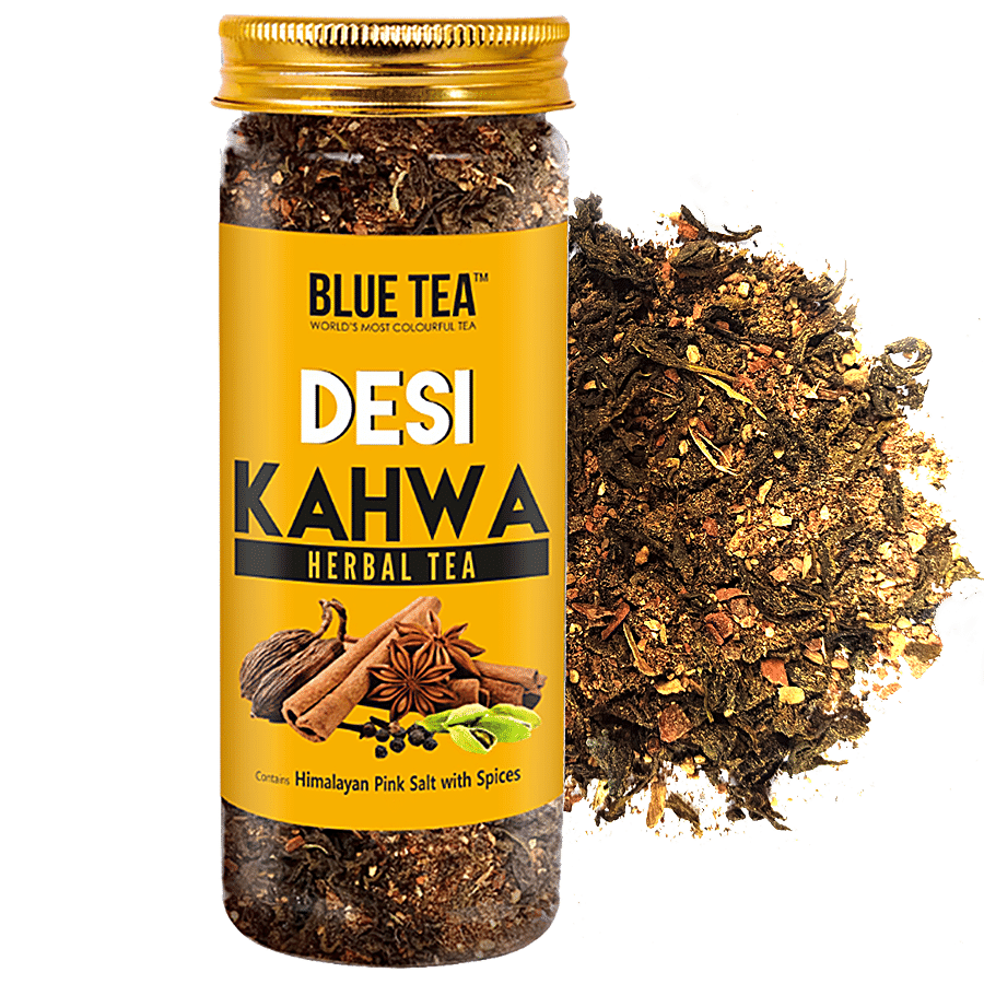 Blue Tea Desi Kahwa Green Tea - 50 Cups