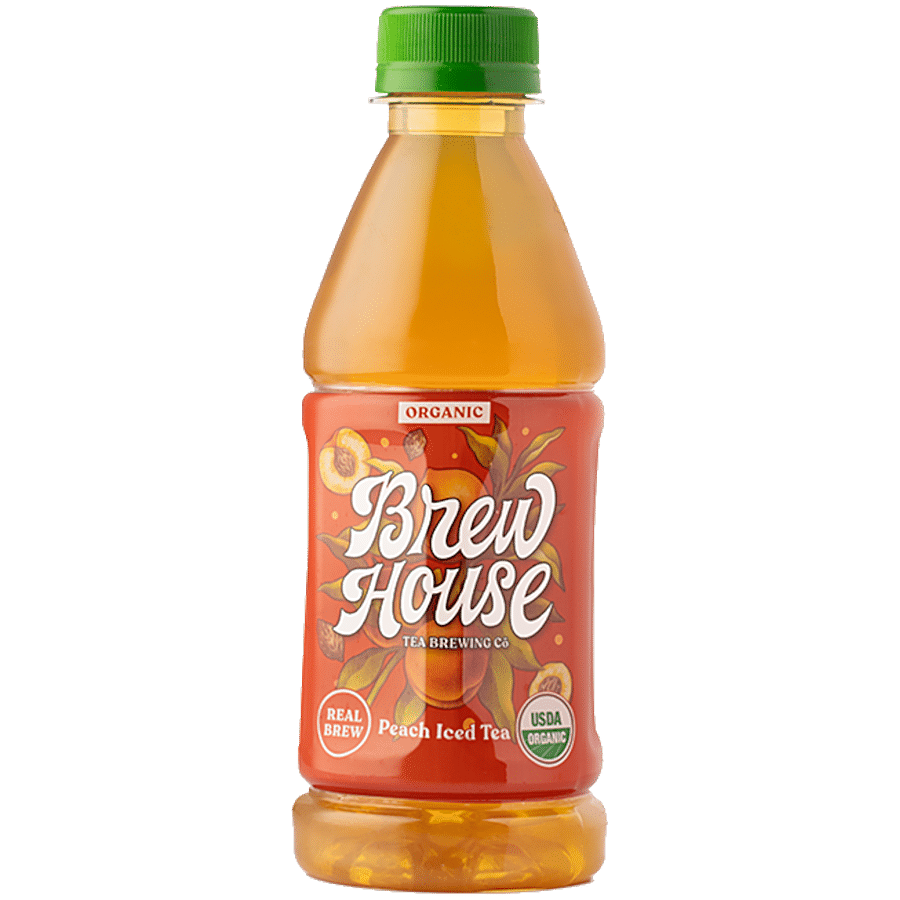 Brewhouse Tea Brewing Co. Organic Classic Peach Ice Tea