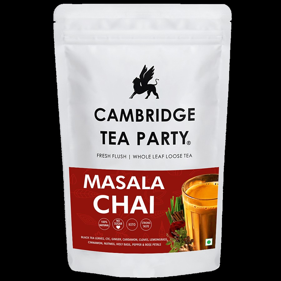 Cambridge Tea Party Gold Masala Tea Powder - CTC