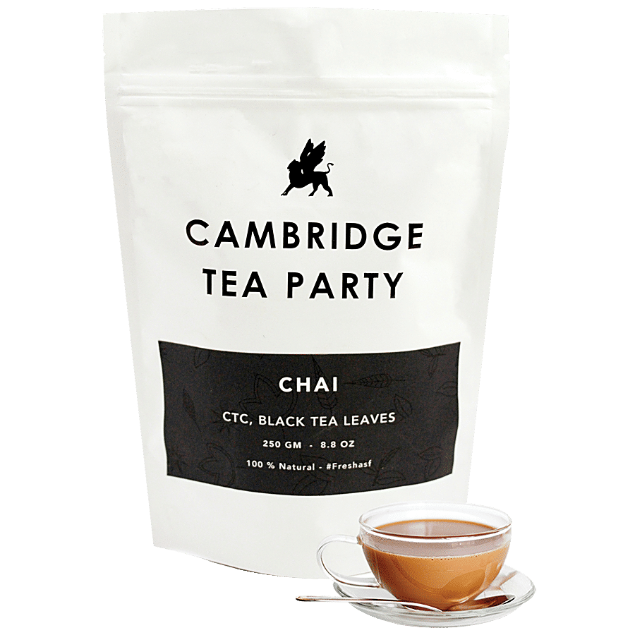 Cambridge Tea Party Kadak Chai/Black Tea - Refreshing Aroma & Flavour