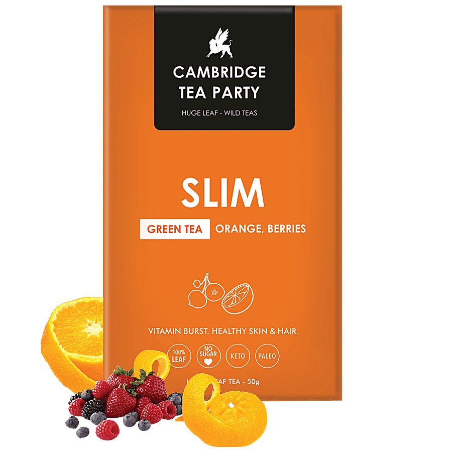 Cambridge Tea Party Slim - Orange Berries Green Tea