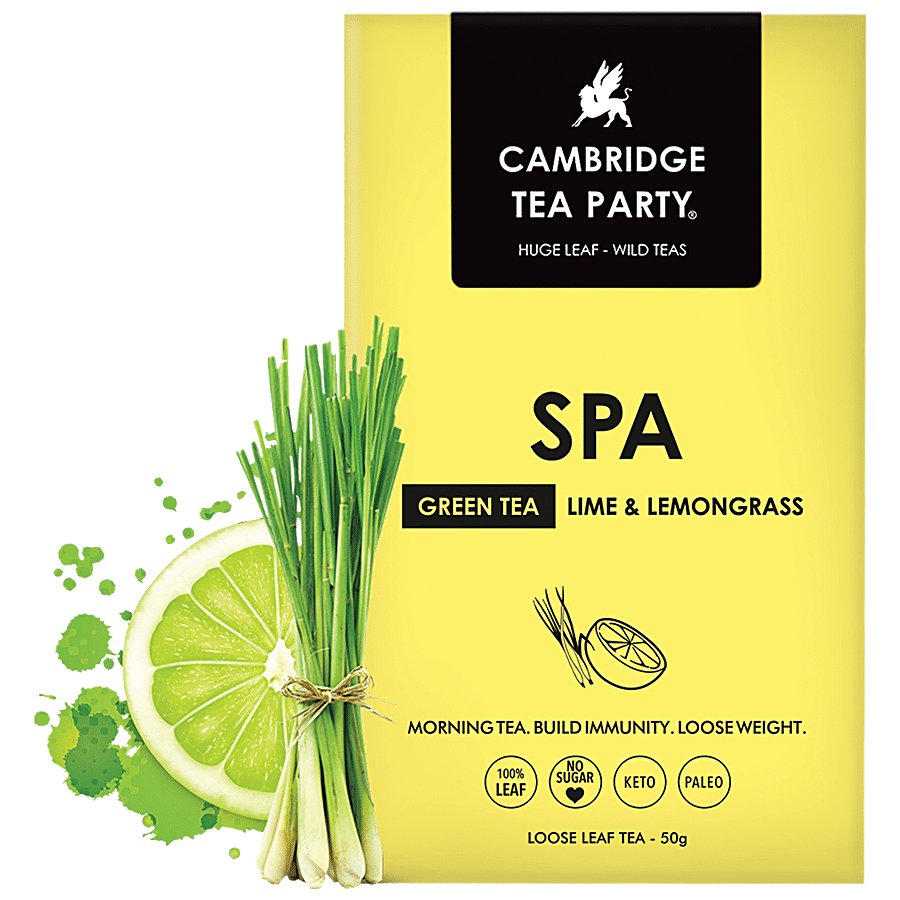 Cambridge Tea Party Spa - Lime Lemongrass Green Tea