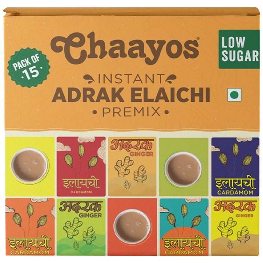 Chaayos Instant Tea Premix - Adrak Elaichi